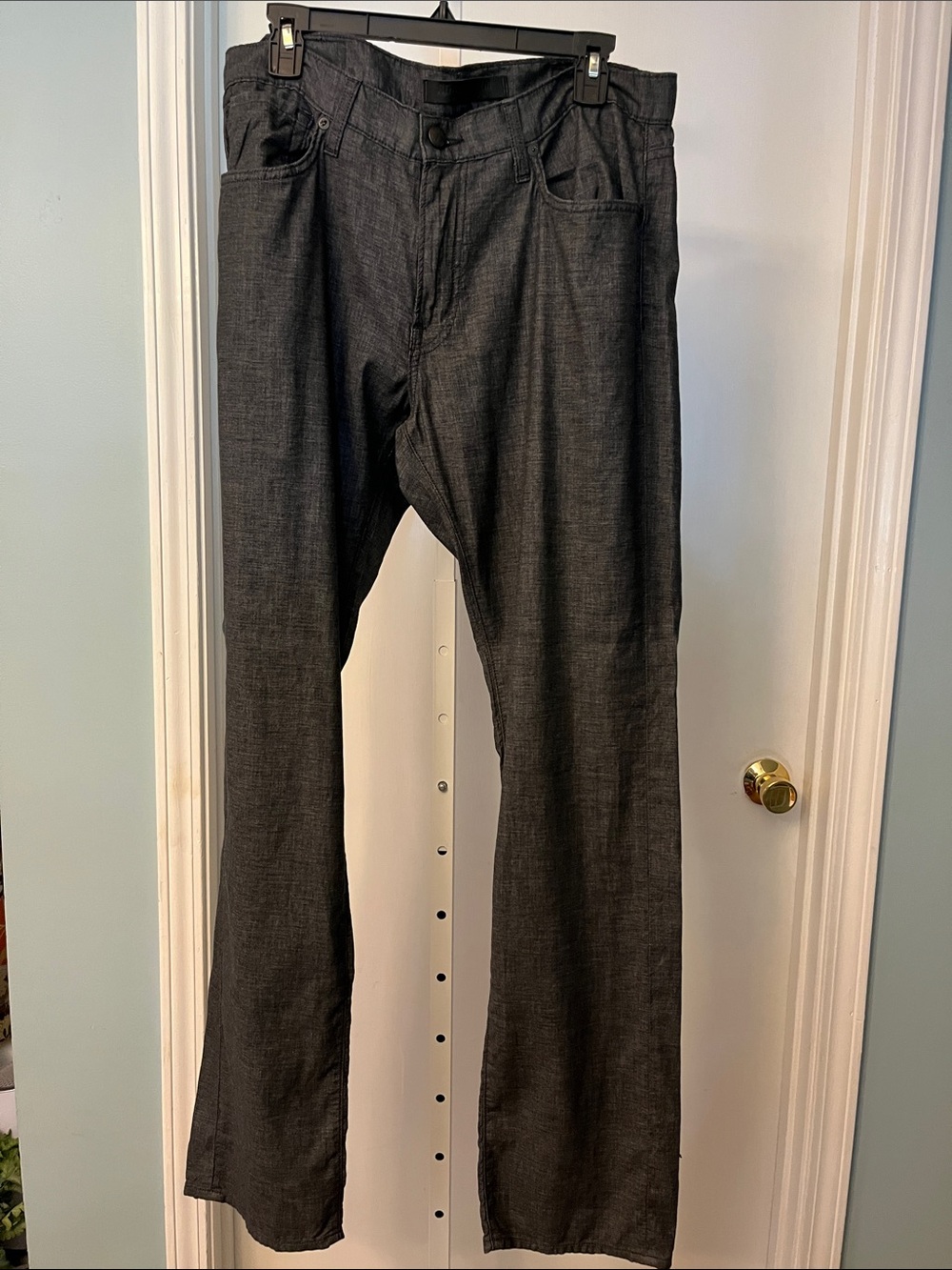 Agave Men's Charcoal Gray Bootcut Jeans